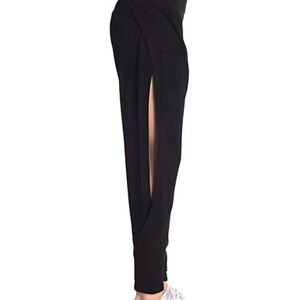 FP Movement by Free People Split Side Black Jogger Pants